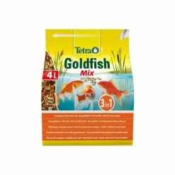 Tetra 3 In 1 Goldfish Food Mix (May Vary) (19oz/1gal) Food & Treats