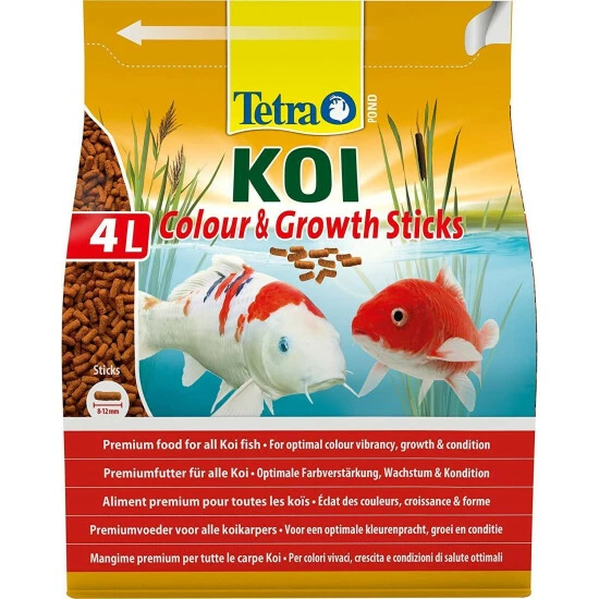 Tetra Koi Color & Growth Sticks Fish Food (May Vary) (9.5oz) Food & Treats 1 Tetra Koi Color & Growth Sticks Fish Food (May Vary) (9.5oz) Food & Treats