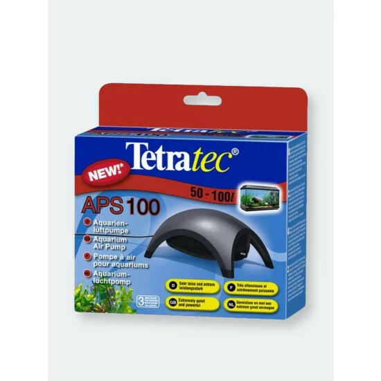 Tetra APS 100 Aquarium Air Pump (UK Plug) (Black) (One Size) Accessories 1 Tetra APS 100 Aquarium Air Pump (UK Plug) (Black) (One Size) Accessories