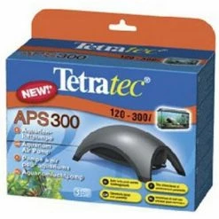 Tetra APS 300 Aquarium Air Pump (UK Plug) (Black) (One Size) Accessories