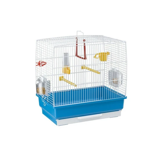 Tetra Ferplast Rekord 2 Bird Cage (White) (One Size) Accessories 1 Tetra Ferplast Rekord 2 Bird Cage (White) (One Size) Accessories