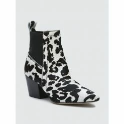 Matisse Harper Black/White Cowhair Boot Boots