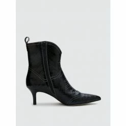 Matisse Aubrey Black Leather Boot Boots -Matisse unnamed file 340