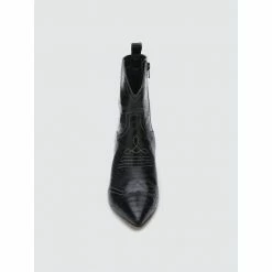 Matisse Aubrey Black Leather Boot Boots -Matisse unnamed file 342