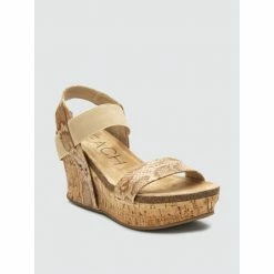 Matisse Point Break Vegan Slip-On Platform Wedge Sandals