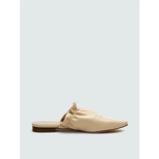 Matisse Vienna Ivory Leather Mule Mules & Slides 3 Matisse Vienna Ivory Leather Mule Mules & Slides - Image 3