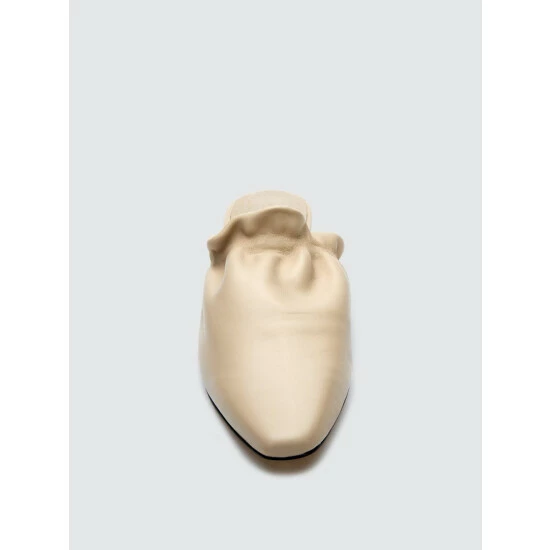 Matisse Vienna Ivory Leather Mule Mules & Slides 5 Matisse Vienna Ivory Leather Mule Mules & Slides - Image 5