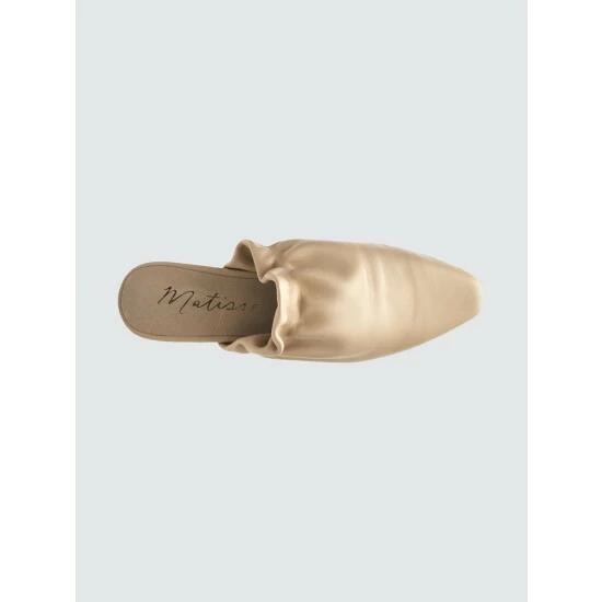 Matisse Vienna Ivory Leather Mule Mules & Slides 6 Matisse Vienna Ivory Leather Mule Mules & Slides - Image 6
