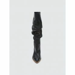 Matisse Remi Black Leather Boot Boots -Matisse unnamed file 607