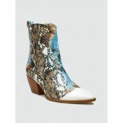 Matisse Desire Snakeprint Bootie Booties