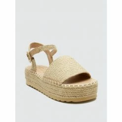 Matisse Destination Ankle Buckle Vegan Espadrille Platform Sandals