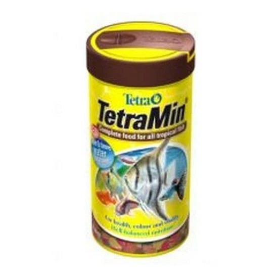 Tetra TetraMin Staple Fish Food (May Vary) (7 Oz) Food & Treats 1 Tetra TetraMin Staple Fish Food (May Vary) (7 Oz) Food & Treats