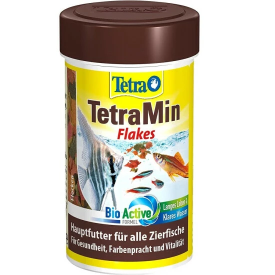 Tetra TetraMin Fish Food Flakes (Multicolored) (0.46oz) Food & Treats 1 Tetra TetraMin Fish Food Flakes (Multicolored) (0.46oz) Food & Treats