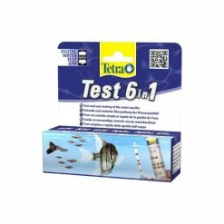 Tetra 6 In 1 Test Strips (Pack Of 10) (May Vary) (One Size) Accessories