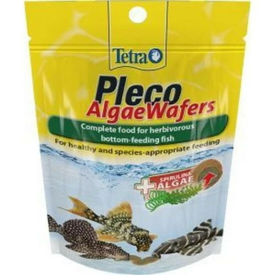 Tetra Spirulina Wafers Fish Food (May Vary) (1.5oz) Food & Treats 1 Tetra Spirulina Wafers Fish Food (May Vary) (1.5oz) Food & Treats