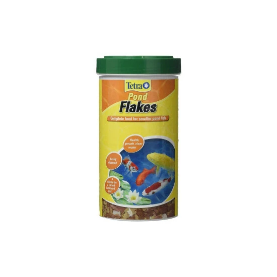 Tetra Pond Flakes Fish Food (May Vary) (One Size) Food & Treats 2 Tetra Pond Flakes Fish Food (May Vary) (One Size) Food & Treats - Image 2