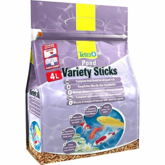 Tetra Pond Variety Sticks (May Vary) (5.3oz) Food & Treats 2 Tetra Pond Variety Sticks (May Vary) (5.3oz) Food & Treats - Image 2