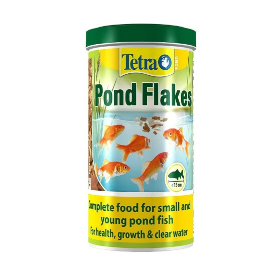 Tetra Pond Flakes Complete Fish Food (May Vary) (6.4oz/1qt) Food & Treats 1 Tetra Pond Flakes Complete Fish Food (May Vary) (6.4oz/1qt) Food & Treats