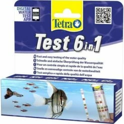 Tetra 6 In 1 Water Test Strips (May Vary) (One Size) Health & Grooming